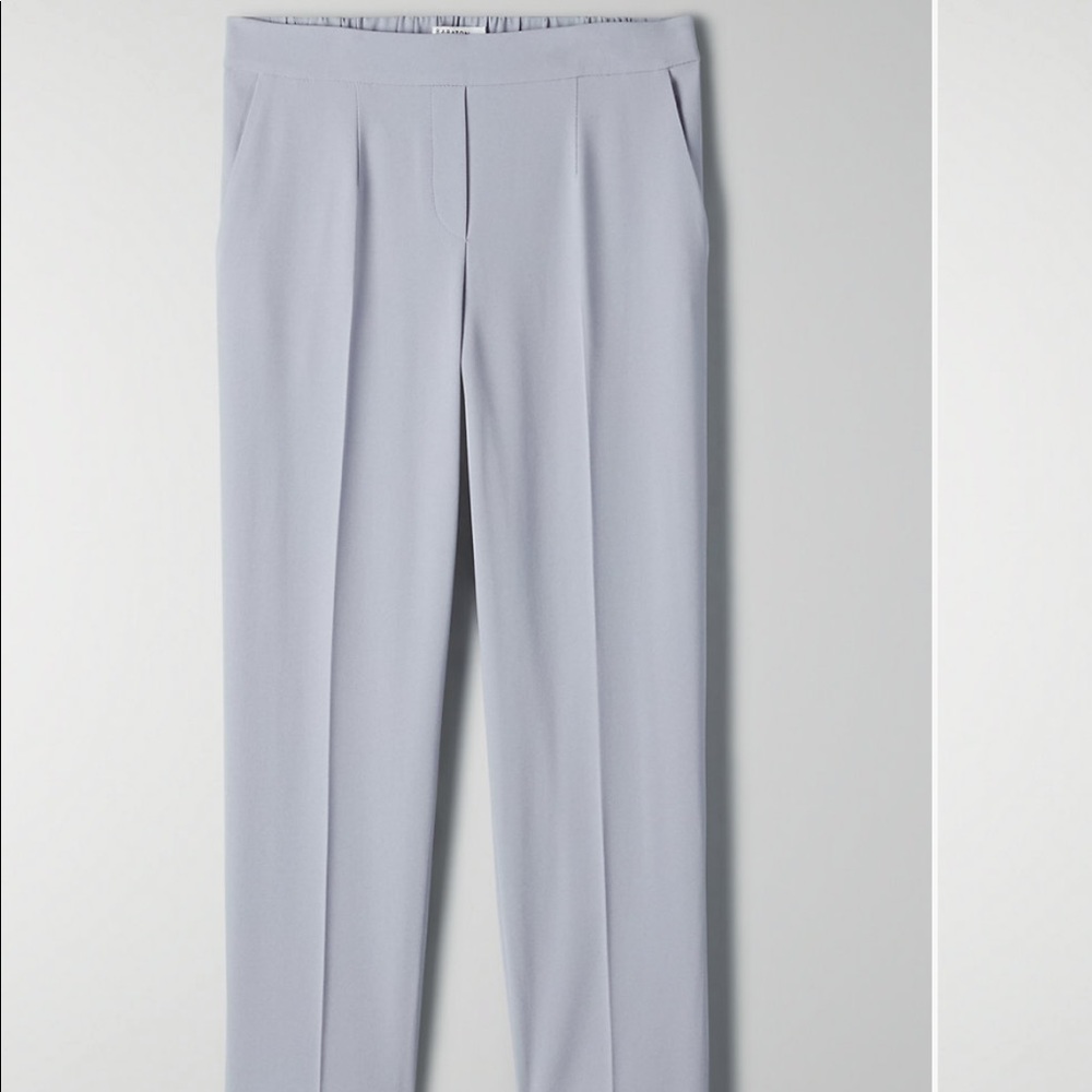 Aritzia Babaton Conan Pant in Lilac Grey